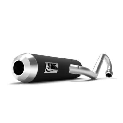 HMF Performance Series Full System Exhaust Pipe Black Yamaha Raptor 90 09-14