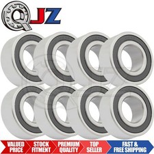 [Qty.8] New S5206-2RS Stainless Ball Bearing [30mm Bore X 62mm OD X 23.8mm W]