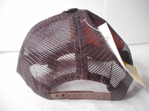 Don Ed Hardy Embroider Skull Brown Trucker Snapback Hat Death Of Love New York - Imagen 5 de 10
