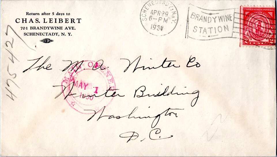 New York Brandywine Station Schenectady, N.Y. 1930 American