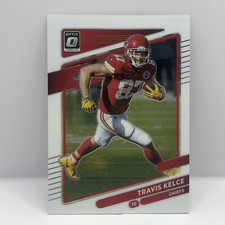 2021 Panini Donruss Optic Football Travis Kelce Base #33 Kansas City Chiefs
