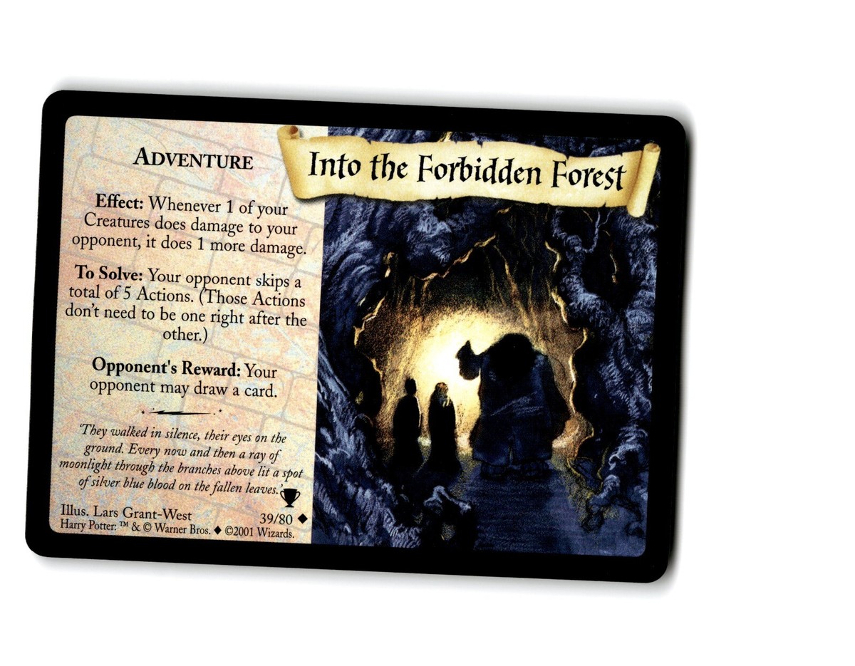 Harry Potter Trading Card Game TCG- Into the Forbidden Forest 39