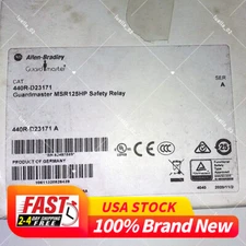 New Allen-Bradley 440R-D23171 Safety Relay,24V DC,Removable,2 Safety Output