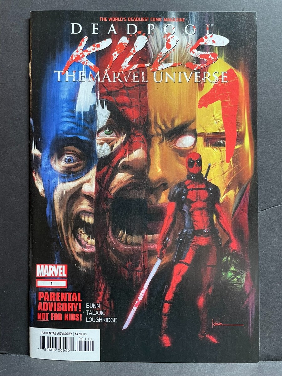 Deadpool Kills Marvel Universe #1 2024 Facsimile Issue NM+ High