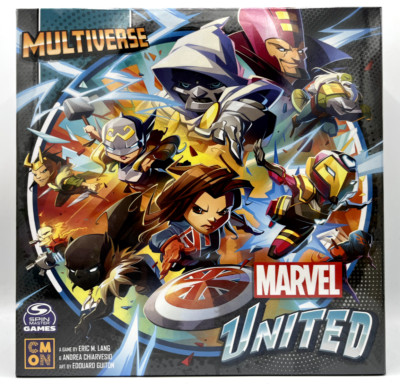 Marvel United MULTIVERSE Basegame Grundspiel | First Print English CMON