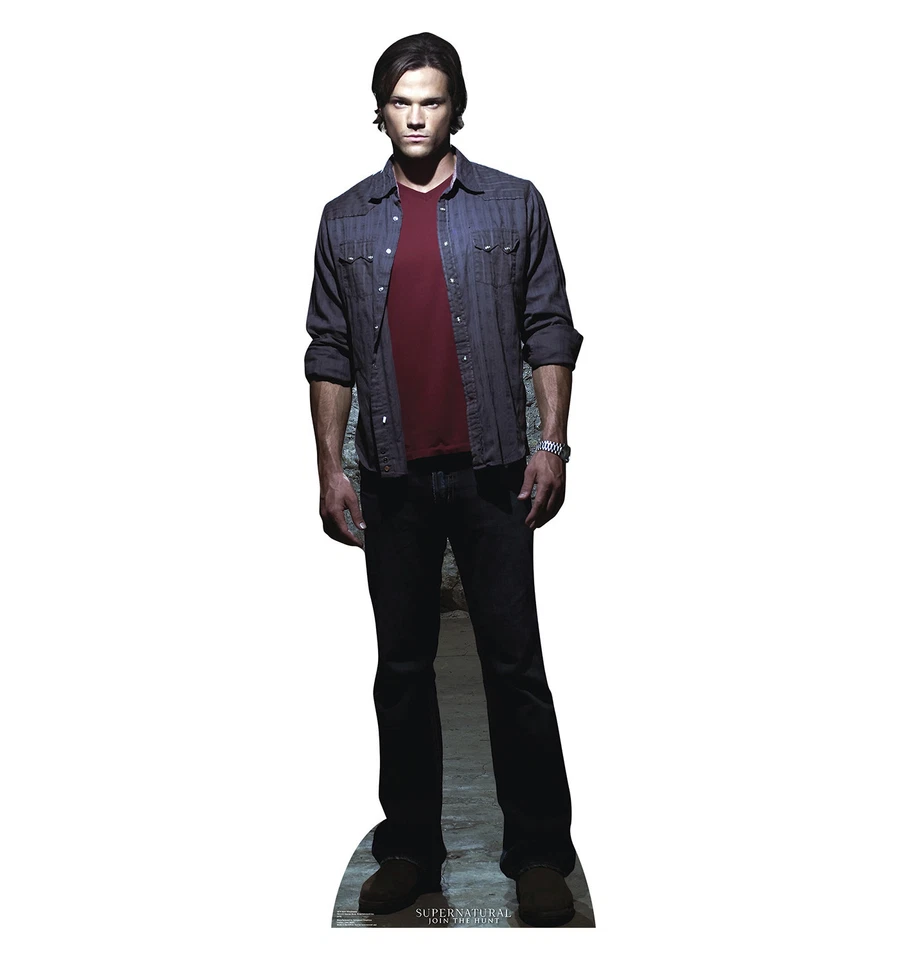 SUPERNATURAL SAM WINCHESTER JARED PADALECKI LIFESIZE STANDUP STANDEE CUTOUT NEW