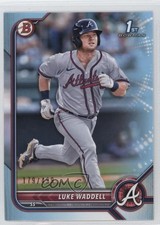 2022 Bowman Prospects Sky Blue Border 179/499 Luke Waddell #BP-48 13kb