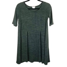 UO Cooperative 3/4 sleeve green tunic dress S