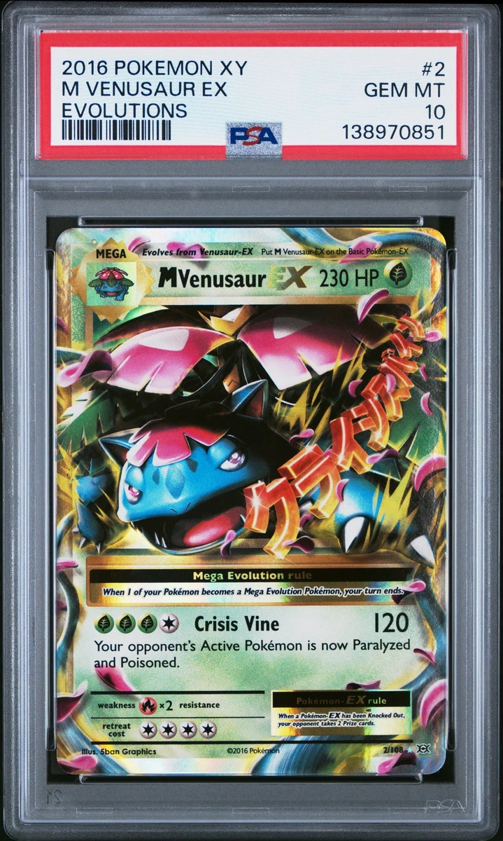 Venusaur Pokémon TCG Professional Sports Authenticator (PSA