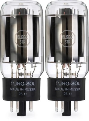 Tung-Sol 6L6GC ''STR'' Platinum Matched Duet Power Tubes