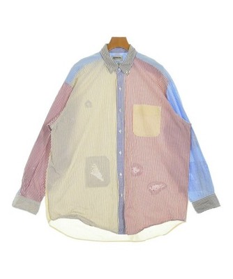BOW WOW Casual Shirts RedxBluexBeigeetc.(Stripe Pattern) XL 2200585972015
