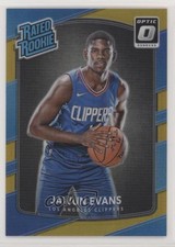 2017-18 Panini Donruss Optic Rated Rookie Gold Prizm 7/10 Jawun Evans #162 3c7