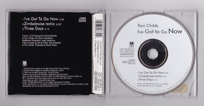Toni Childs   I've Got To Go Now MAXI CD Zimbabwae (Remix) / Three Days SEHR GUT
