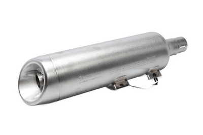 Auspuff Endtopf Schalldämpfer rund Harley-Davidson Dyna Fat Bob 1750 FXFB 20-20