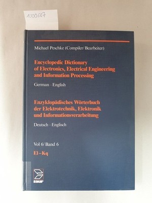 Encyclopedic Dictionary of Electronics, Electrical Engineering and Infor 2000687