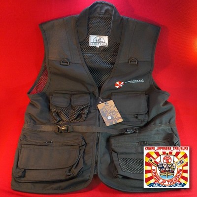 Resident Evil Umbrella Corporation Tactical Mesh Vest Multi-Pocket XL Cosplay JP