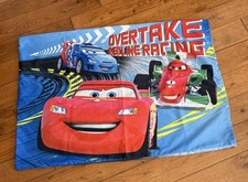 Disney Pixar Cars Pillowcase Lightning McQueen Racing Microfiber Kids Bedding