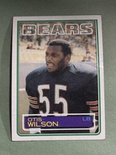 Otis Wilson Rookie 1983 Topps Chicago Bears #41 MM436