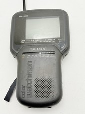 Sony Watchman Color FDL-3105 TV Stadium Series 1993 w/ Antenna Tested See video 