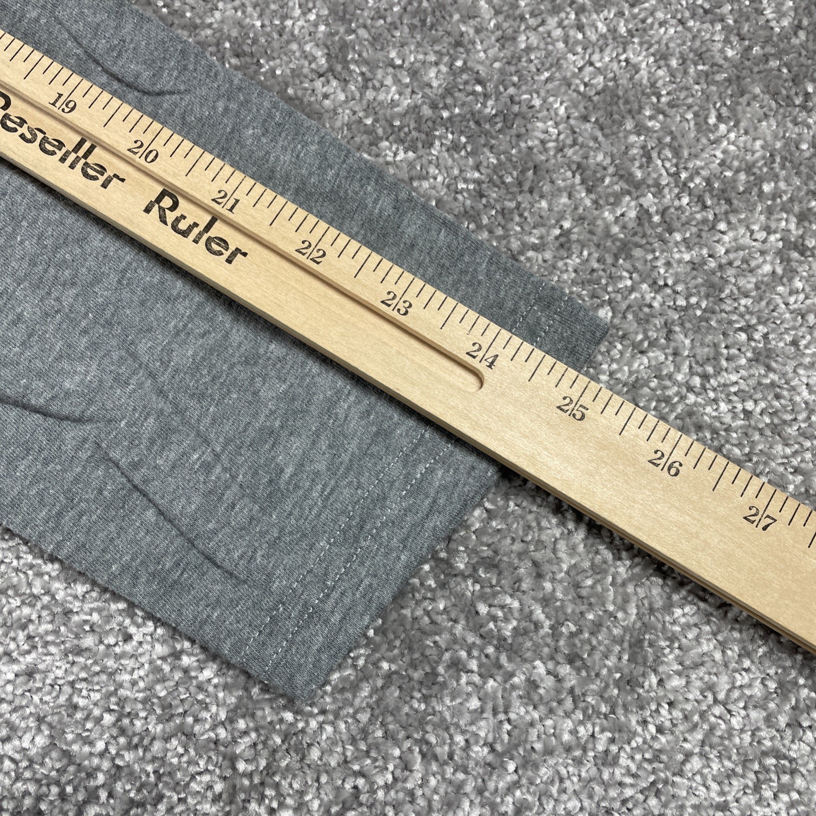 True Classic Hoodie Mens Extra Large Pullover Minimalist Cotton Blend Gray