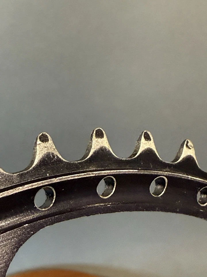 Plato Suntour 54t 144mm BCD Negro Taladro Foto 4 de 4