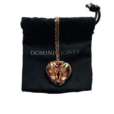 Dominic Jones Bat Skull 18k Rose Gold Plated ...