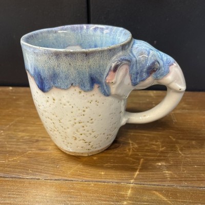 Elephant Handle Mug  Studio Pottery