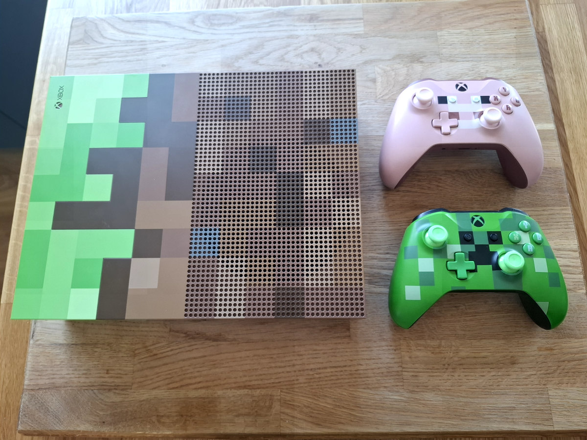 Ubuy Minecraft Edition Xbox One Console 1tb Console Xbox One X