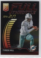 2023 Panini Donruss Elite Full Throttle Red 61/75 Tyreek Hill #FT-TH 0wn0