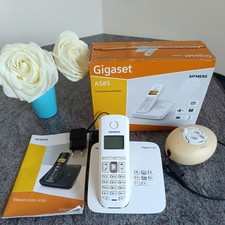 Siemens Gigaset A585 A 585 schnurloses Telefon mit Anrufbeantworter