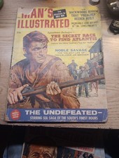 Man's Illustrated Jan 1960 Stanley Borack Cover, Norman Saunders Art - High Grad