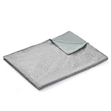 Weighted Blanket Cover 41x60-Twin Size Premium Soft for Kids 41x60" Dark Grey
