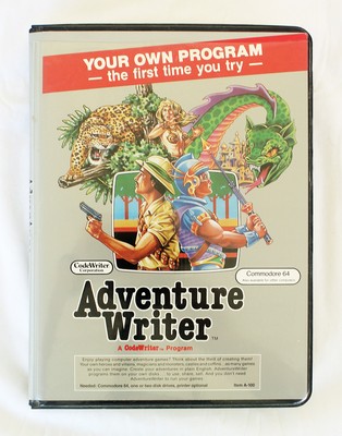 CodeWriter Adventure Writer Commodore 64 Tested, working