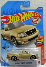 Hot Wheels 2020 basic series 1999 99 ford F-150 SVT lightning gold # 237 / 250
