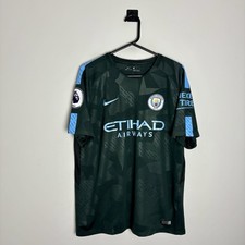 Manchester City Football Shirt Jersey 2017/18 3rd (L) 1837