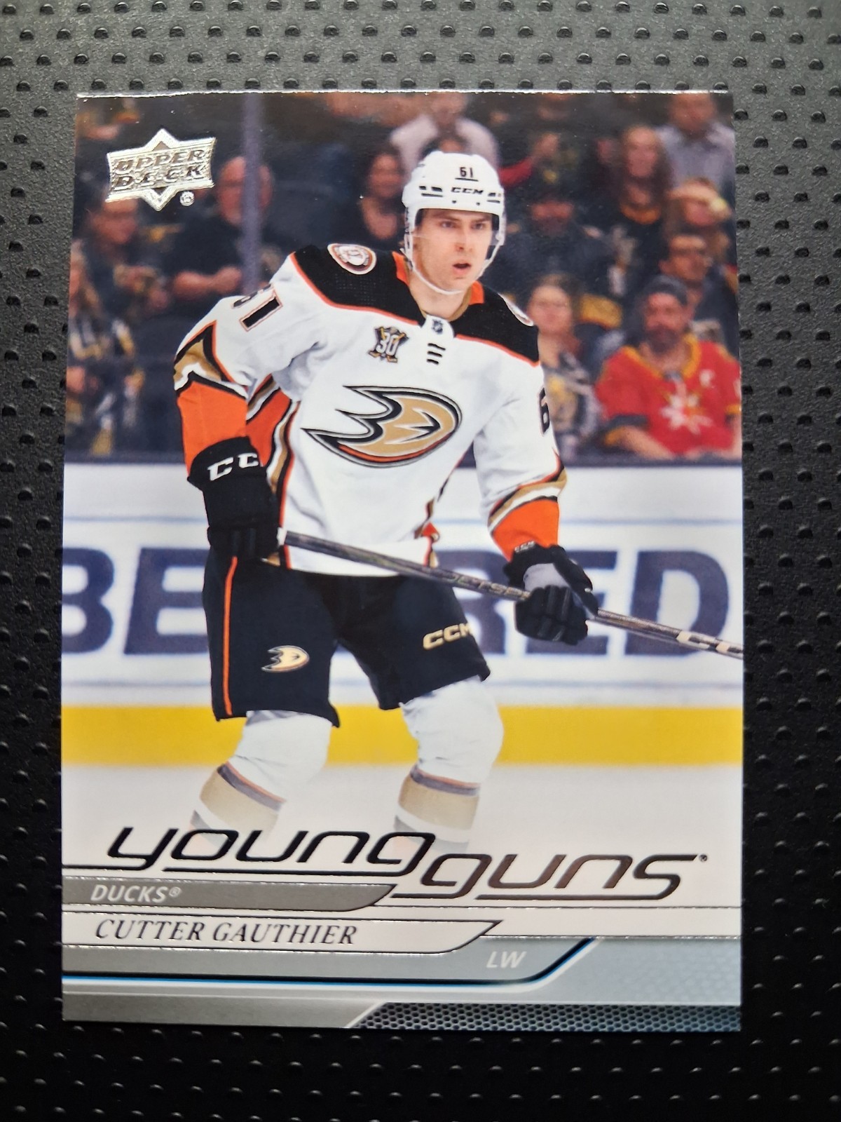 2024-25 Upper Deck Series 1 Young Guns #212 Cutter Gauthier Rookie Card
