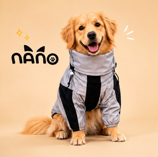 Vêtement imperméable pour chien pour promenade sous la pluie taille XL