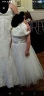 Flower Girl Dress Age 9 Satin and Tulle Beautiful Dress with Lace Detail Wedding