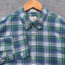 J Crew Broken In Oxford Button Down Shirt Mens Medium Slim Fit Preppy Colorful