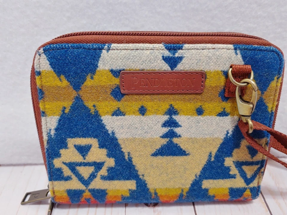 Pendleton Bandolera de Lana Organizador Cartera Bolso de Mano Correa Extraíble Azteca Southwes Foto 4 de 4