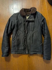 Freewheelers N-1 "DECK JACKET" Front Hook & Zipper #1212