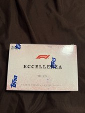 2025 Topps F1 Eccellenza Factory Sealed Hobby Box US SELLER Fast Delivery!