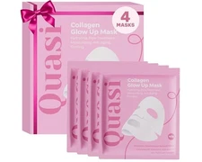 Quasi Bio-Collagen Face Mask Overnight – Hydrating Korean Sheet Mask –4 MASK