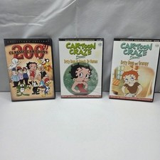Betty Boop Cartoon Craze 200 Classic Cartoons DVD Set Lot Vintage B W