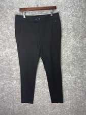 Ann Taylor Loft Pants Womens 10 Black Skinny Ankle Dress Work Career Office