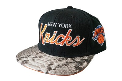 Mitchell & Ness New York Knicks Script Python Hat - Just Don Style Hat