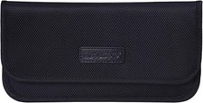 Wisdompro Faraday Bag, RFID Signal 7.5 x 3.5 inches, Black 7.5 x 3.5 