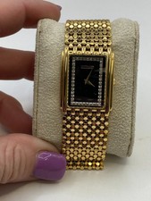 Wittnauer Cosmopolitan Gold-Tone Quartz Tank Watch with Original Box — listing 6