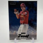 Topps 2017 Stadium Club Mike Trout #233 Los Angeles Angels Baseball Card