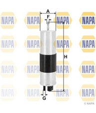 Fuel Filter Replacement Fits Volvo S90 V40 V60 V90 XC60 XC90 NAPA NFF2257